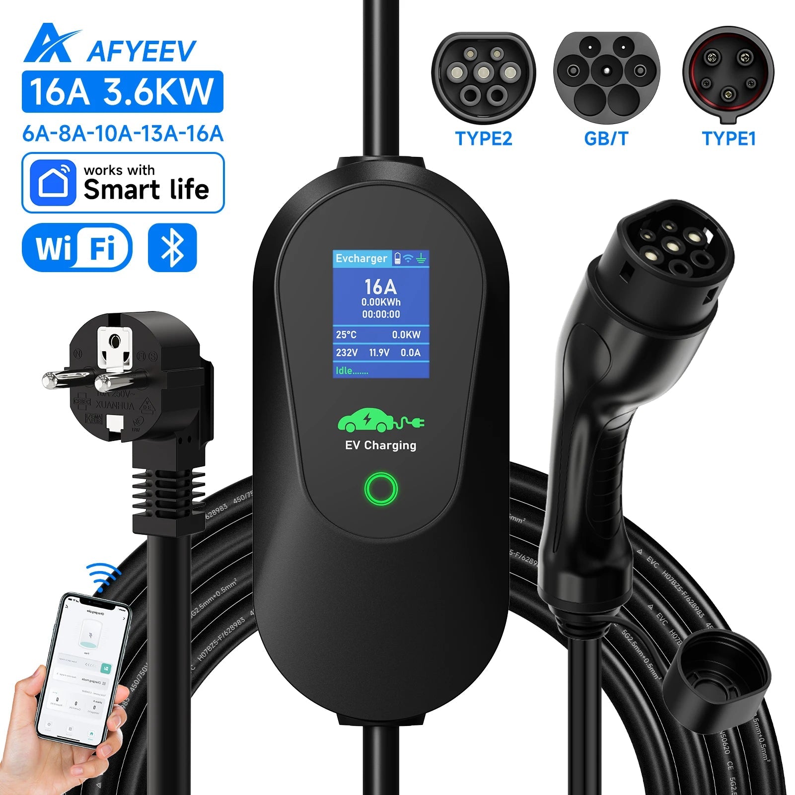 Carregador para carro elétrico bivolt