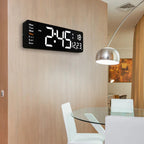 Relógio de Parede Digital LED Design & Casa