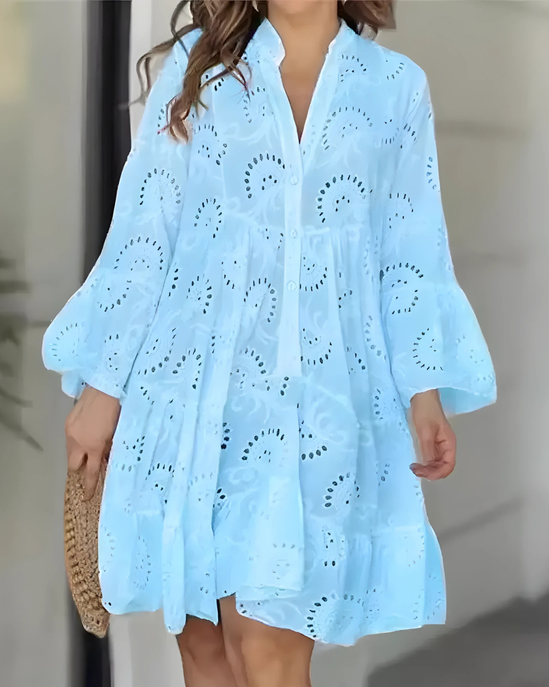 Vestido Bruna | Algodão Premium (Casual Europeu)