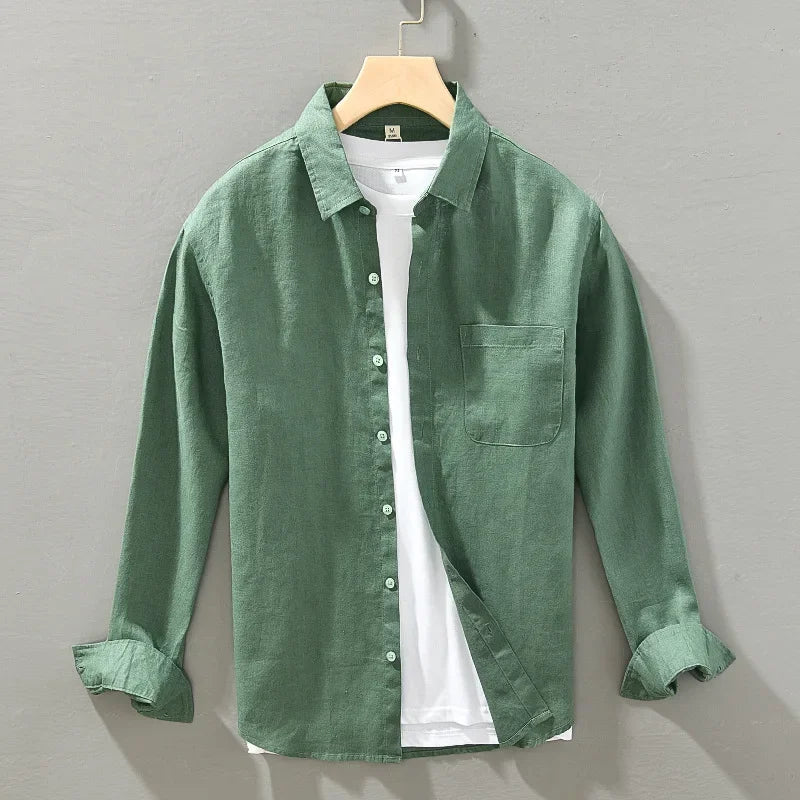 Camisa Masculina Taranto Linho
