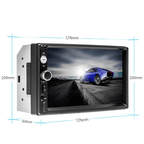 Central Multimídia Universal 7 Polegadas Wifi Gps Mp5 Bluetooth