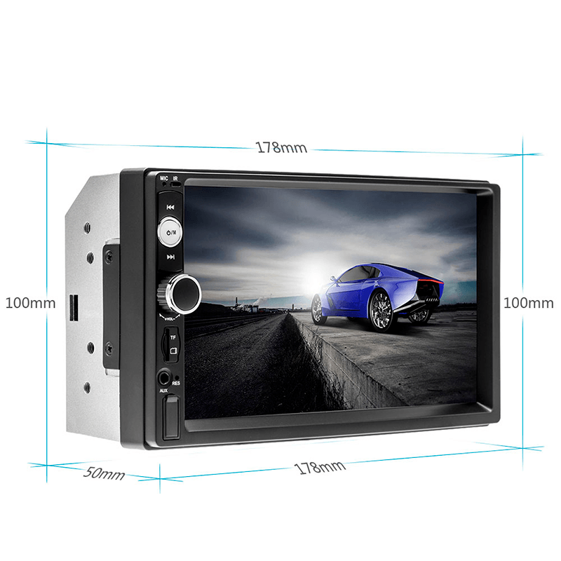 Central Multimídia Universal 7 Polegadas Wifi Gps Mp5 Bluetooth