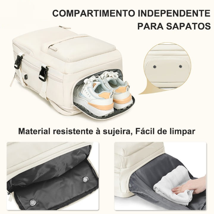 Mochila de Viagem Camino Clássica À Prova D'Água