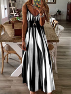 Vestido Longo Estampado Esmin