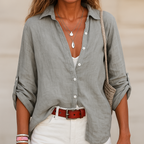 Blusa Feminina de Linho Martina