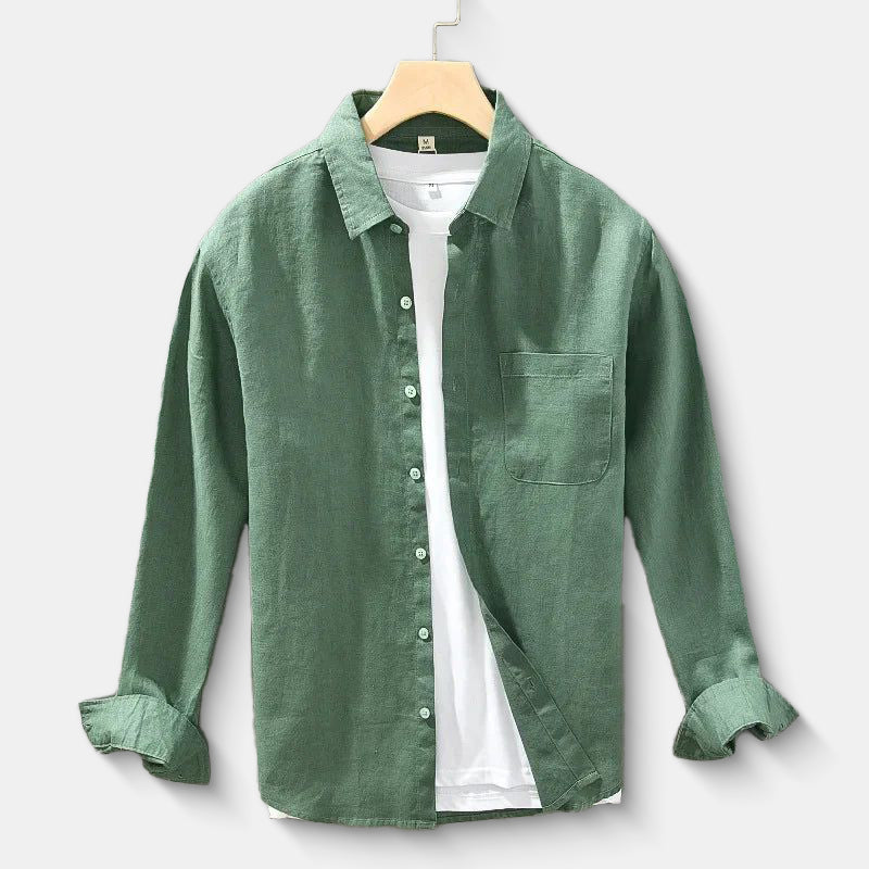 Camisa Masculina Taranto Linho