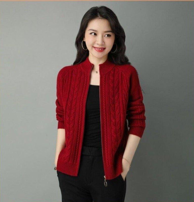 Cardigan Feminino de Tricot