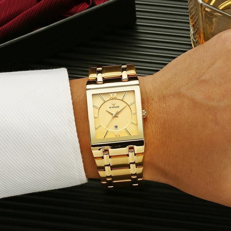 Relógio Casual Masculino Diamond