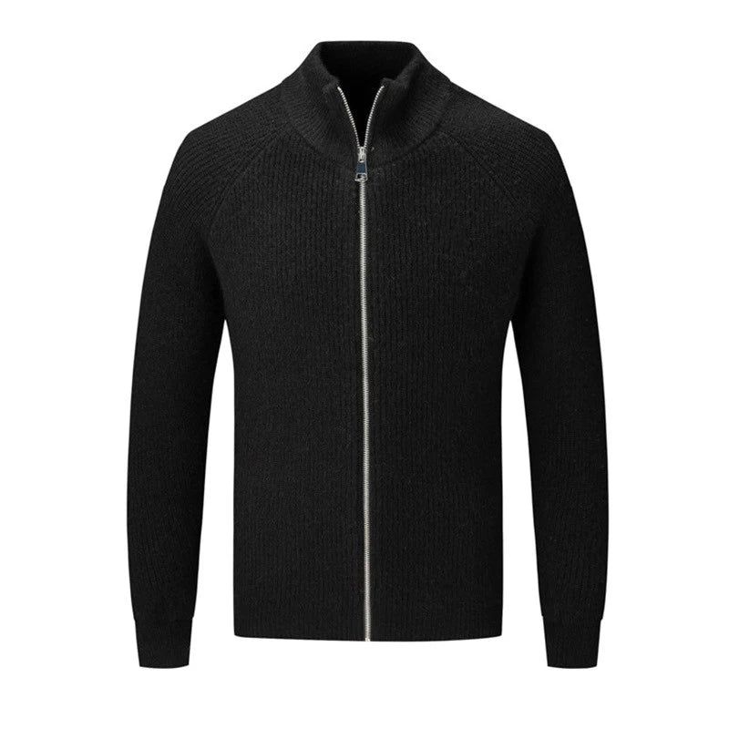 Suéter Cashmere Masculino Zíper