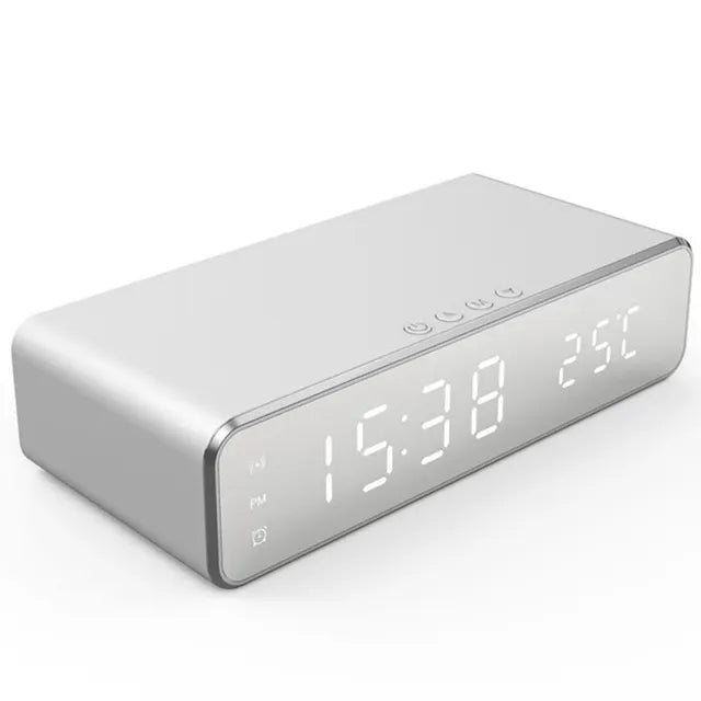 Despertador Digital Com Carregador Sem Fio