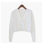 Blusa De Frio Feminina Com Gola V