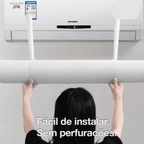 Defletor de Ar Condicionado Ajustável - Compatível com todos os modelos split