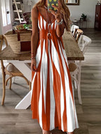 Vestido Longo Estampado Esmin