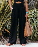 Calça de Linho Feminina Helin