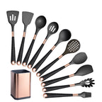 Kit Utensílios de Cozinha Silicone 10 Peças