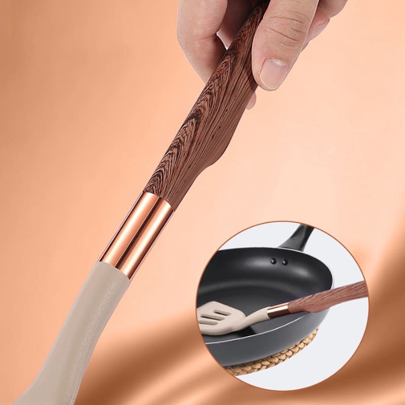 Kit Utensílios de Cozinha Silicone 10 Peças