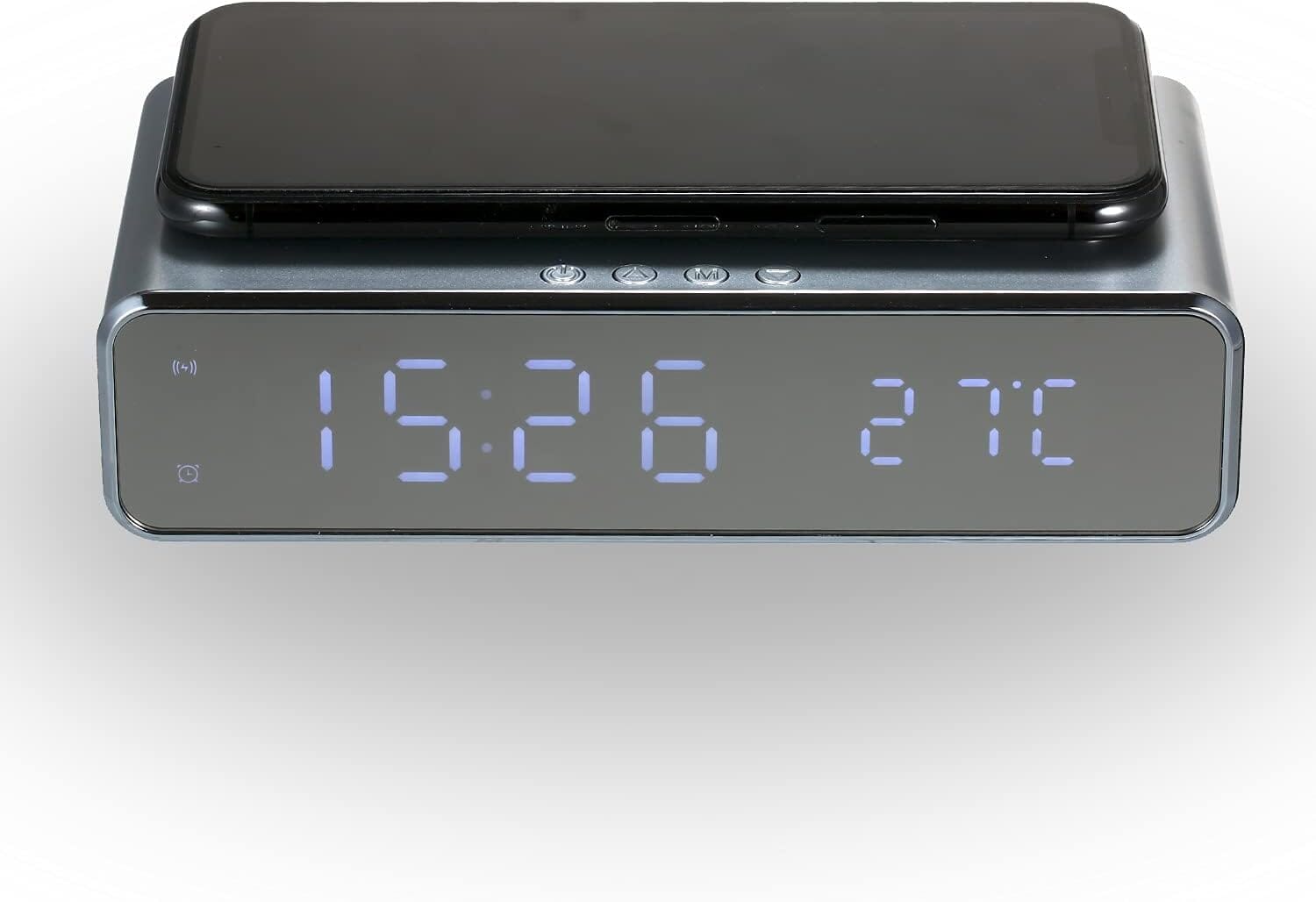 Despertador Digital Com Carregador Sem Fio