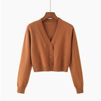 Blusa De Frio Feminina Com Gola V