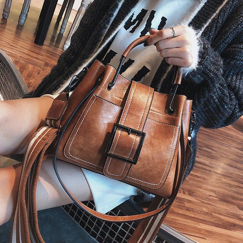 Bolsa de Couro Mag