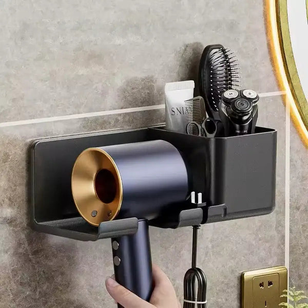 Suporte de Parede para Secador de Cabelo