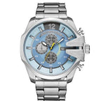 Relógio Casual Masculino Golden Steel Men