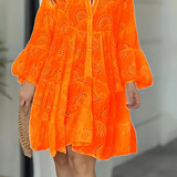 Vestido Bruna | Algodão Premium (Casual Europeu)