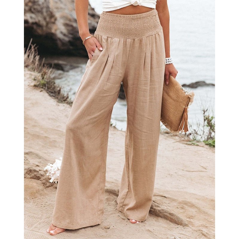 Calça de Linho Feminina Helin