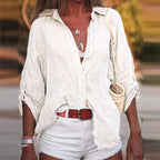 Blusa Feminina de Linho Martina