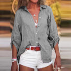 Blusa Feminina de Linho Martina
