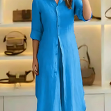 Conjunto Clara | Linho Premium (Estilo Europeu)