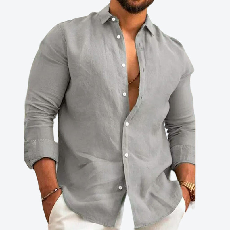 Camisa de Linho Hombre