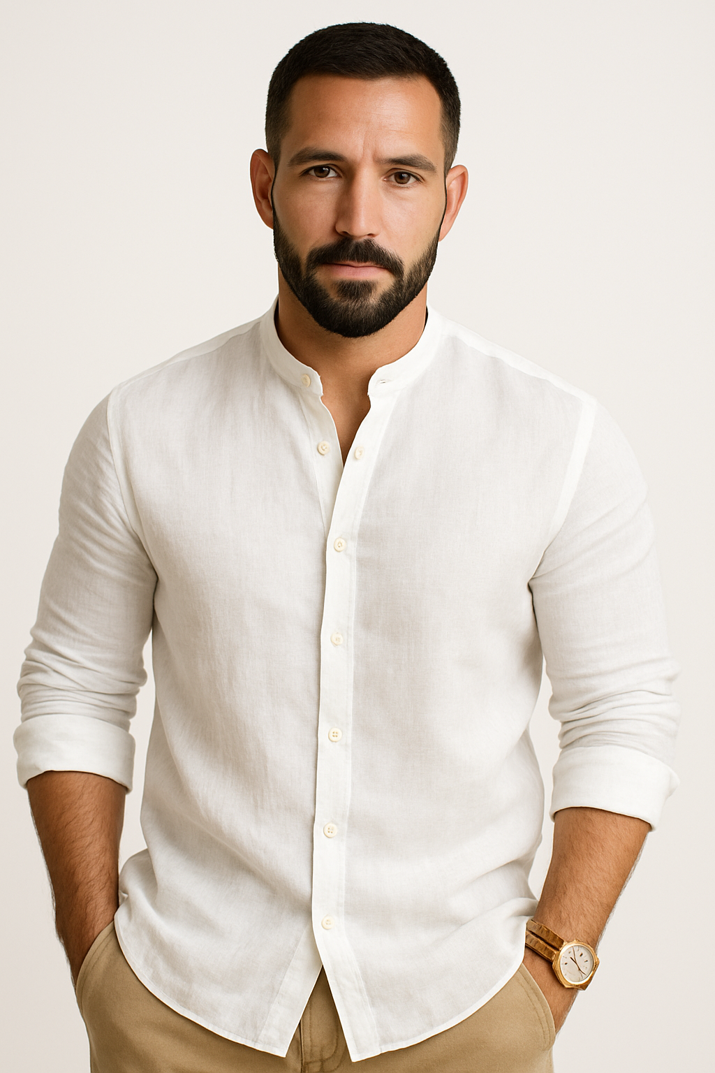 Camisa de Linho Hombre