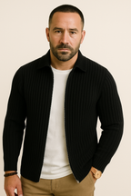Suéter Cashmere Masculino Zíper