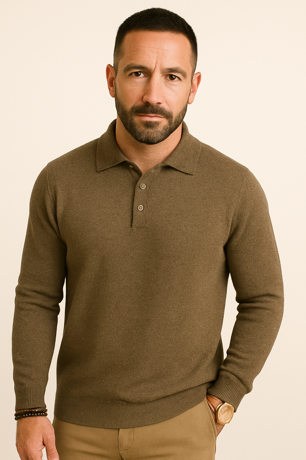 Polo Masculina New York Cashmere
