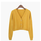 Blusa De Frio Feminina Com Gola V