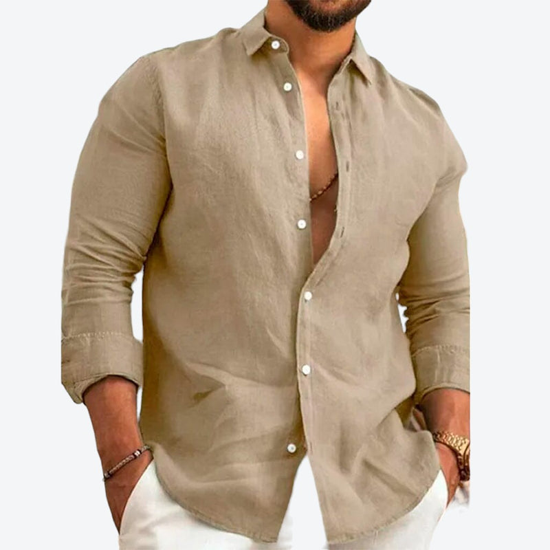 Camisa de Linho Hombre