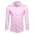 Camisa Social Lisa Conforto Anti Amassado