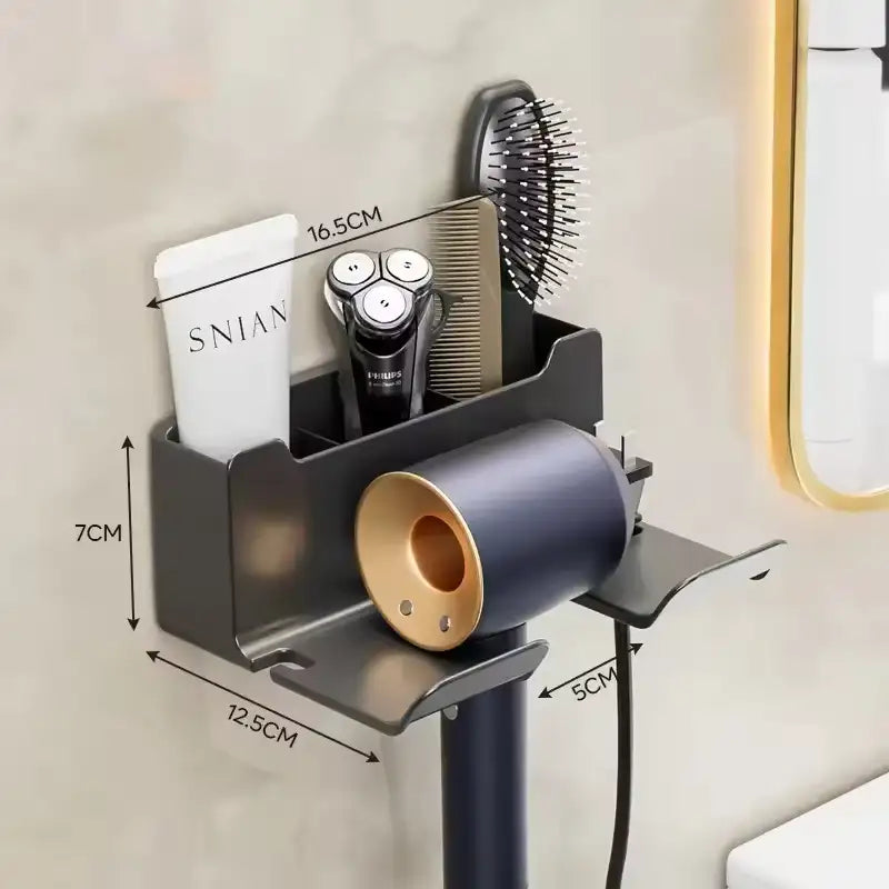 Suporte de Parede para Secador de Cabelo