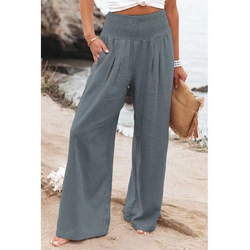 Calça de Linho Feminina Helin