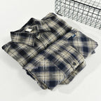 Camisa Aurori Xadrez Manga Curta