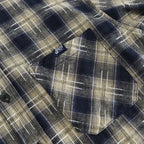 Camisa Aurori Xadrez Manga Curta