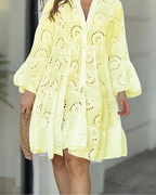 Vestido Bruna | Algodão Premium (Casual Europeu)