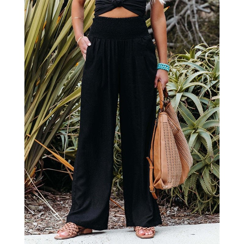 Calça de Linho Feminina Helin