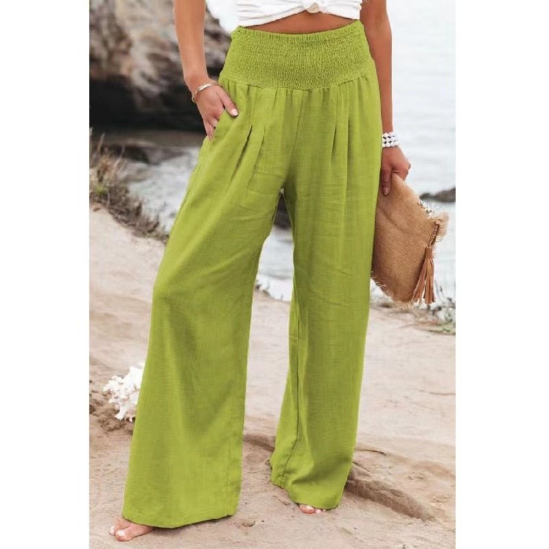 Calça de Linho Feminina Helin