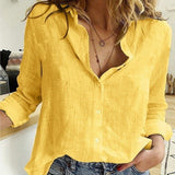 Camisa De Linho Feminina Abigail