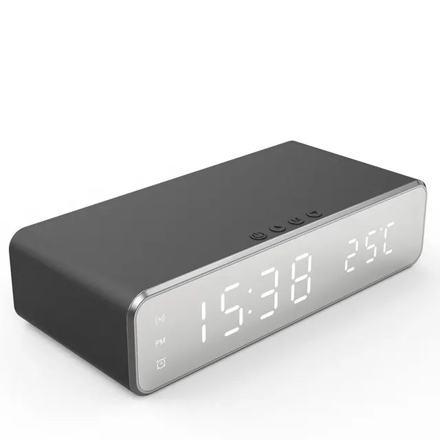 Despertador Digital Com Carregador Sem Fio