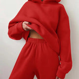Conjunto Moletom Vermelho