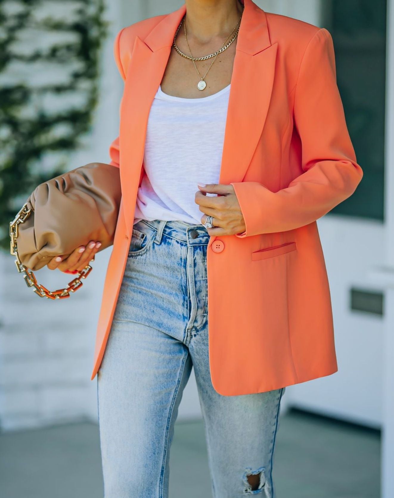 Blazer Casual Alongado