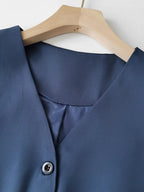 Conjunto Feminino Alfaiataria - Rubia - Colete e Calça