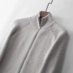 Suéter Cashmere Masculino Zíper